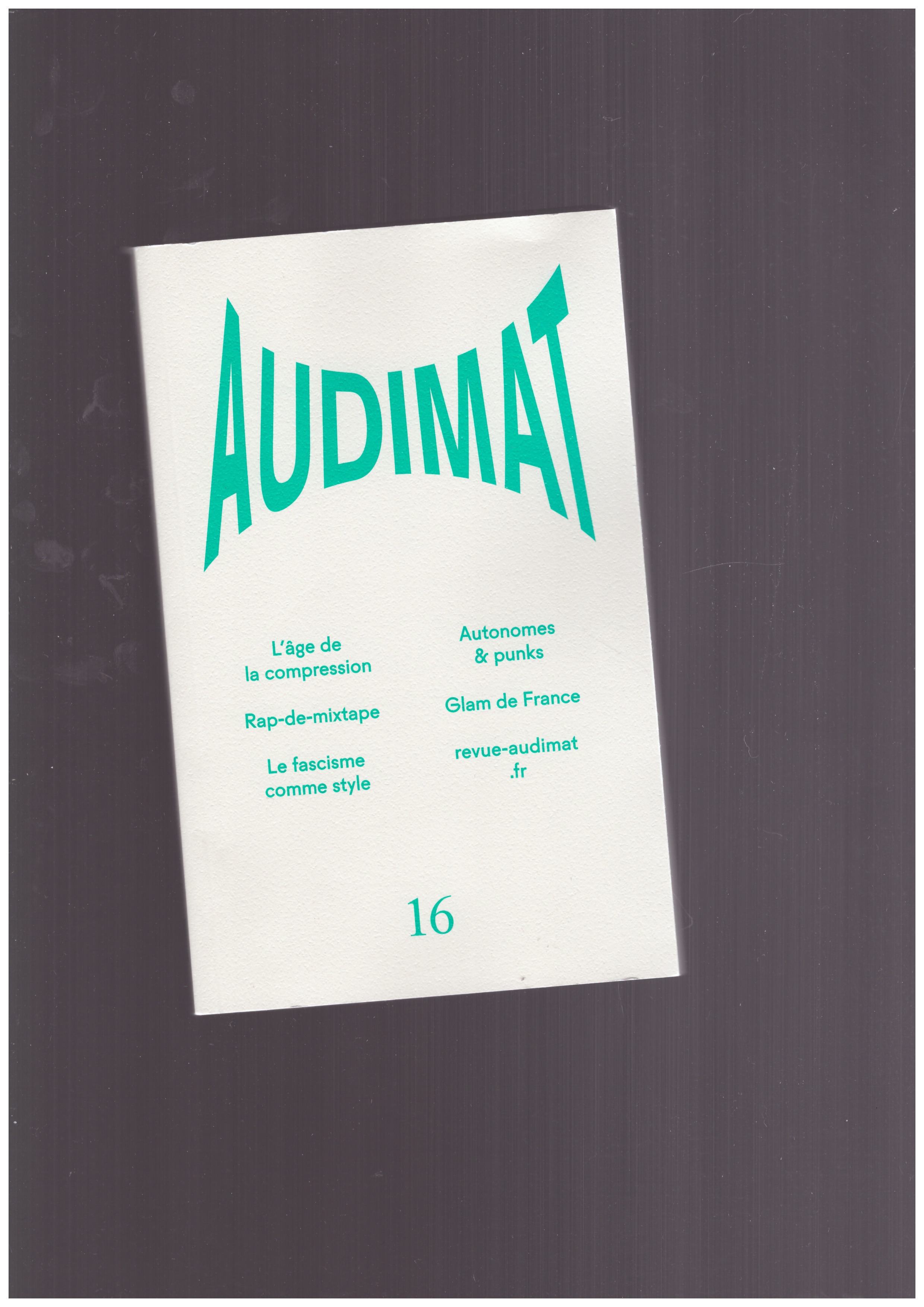 HEUGUET, Guillaume; MENU, Étienne (eds.) - Audimat #16